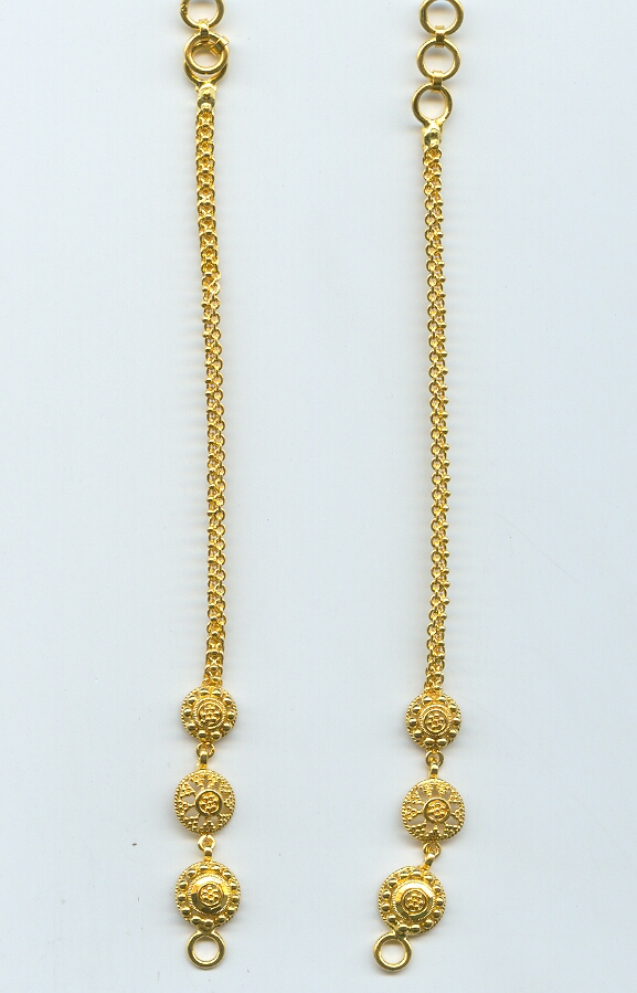 GOLD EARCHAIN PLAIN GENERAL