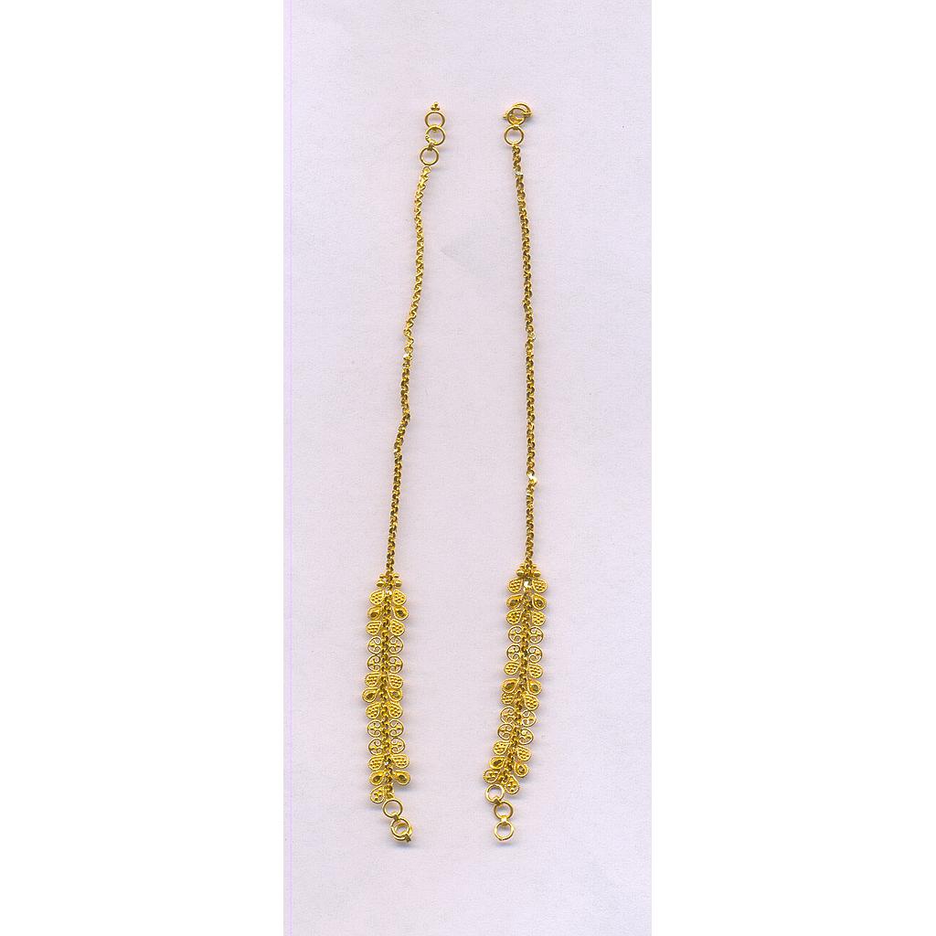 GOLD EARCHAIN PLAIN GENERAL