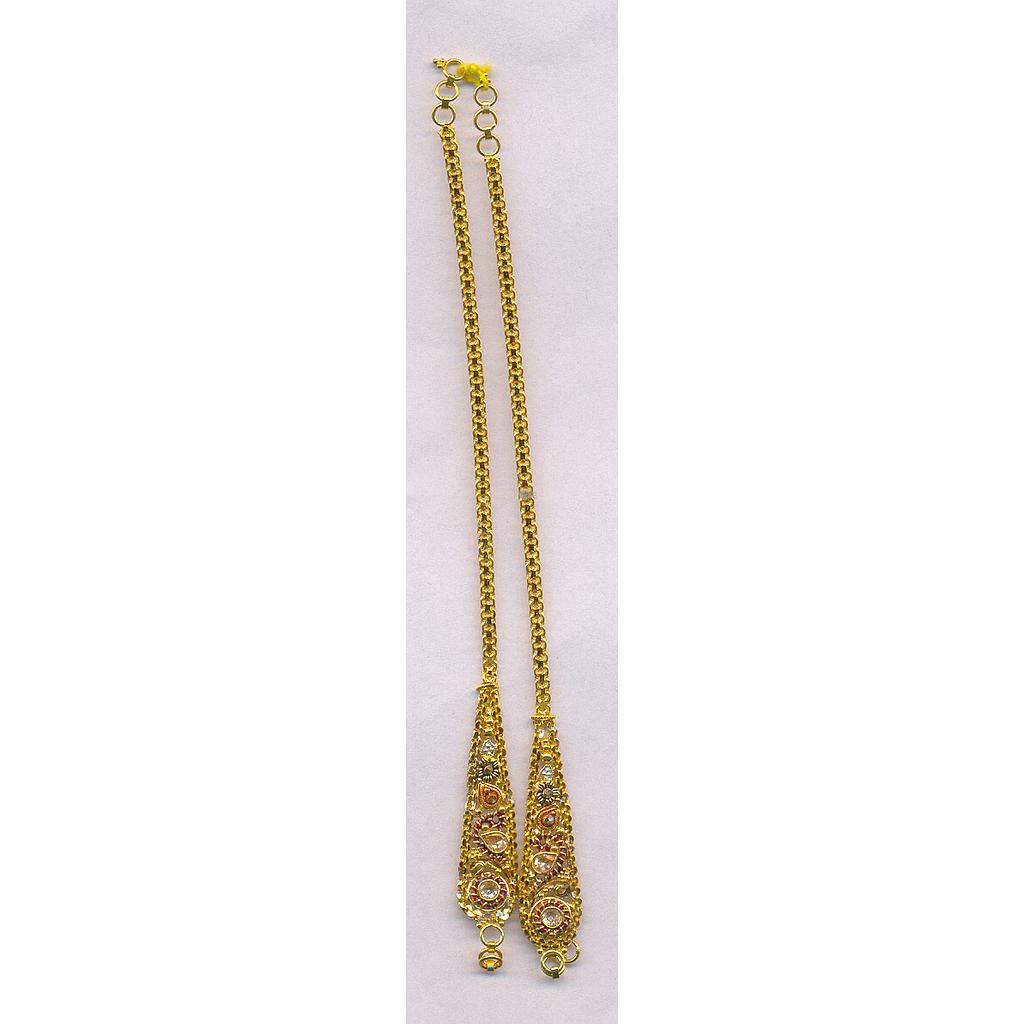 GOLD EARCHAIN PLAIN GENERAL
