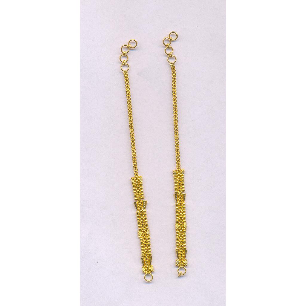 GOLD EARCHAIN PLAIN GENERAL