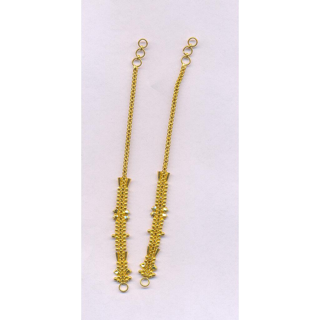 GOLD EARCHAIN PLAIN GENERAL