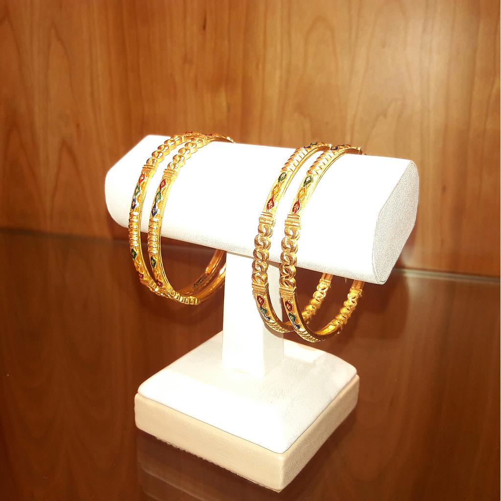 GOLD BANGLE PLAIN FANCY