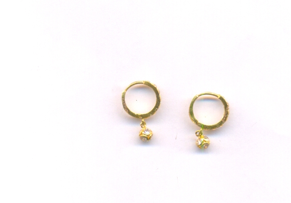 GOLD EARRING CASTING EXCLUSIVE