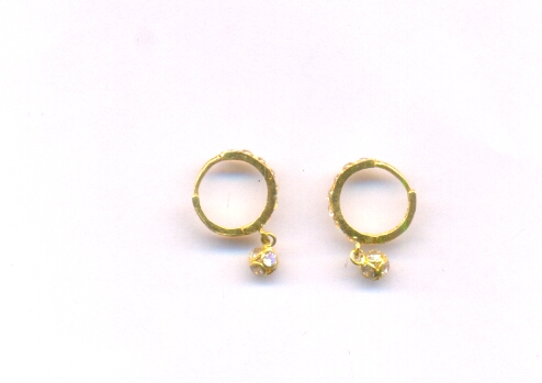 GOLD EARRING CASTING EXCLUSIVE