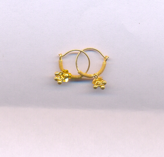 GOLD EARRING CASTING FANCY