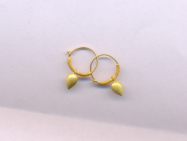 GOLD EARRING CASTING FANCY