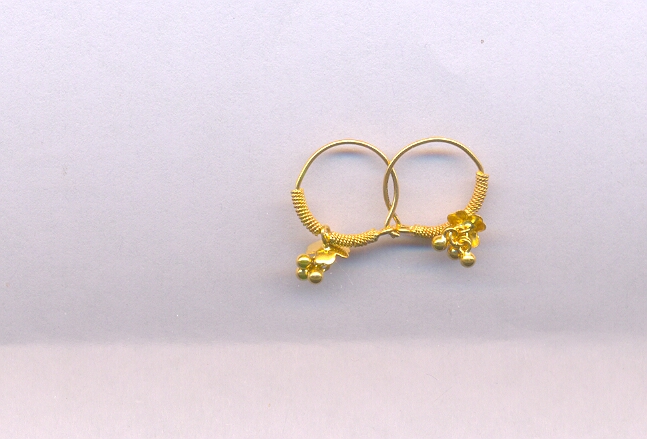 GOLD EARRING CASTING FANCY