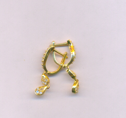 GOLD EARRING CASTING FANCY