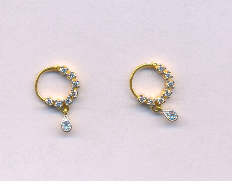 GOLD EARRING CASTING FANCY