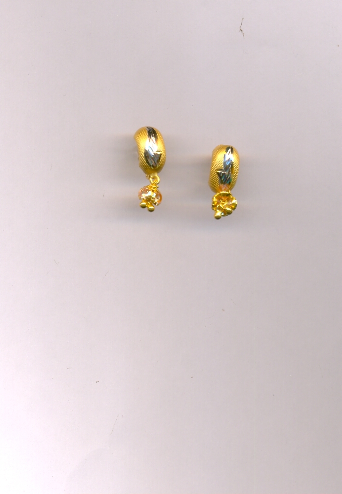 GOLD EARRING CASTING FANCY