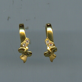 GOLD EARRING DESIGNER EXCLUSIVE