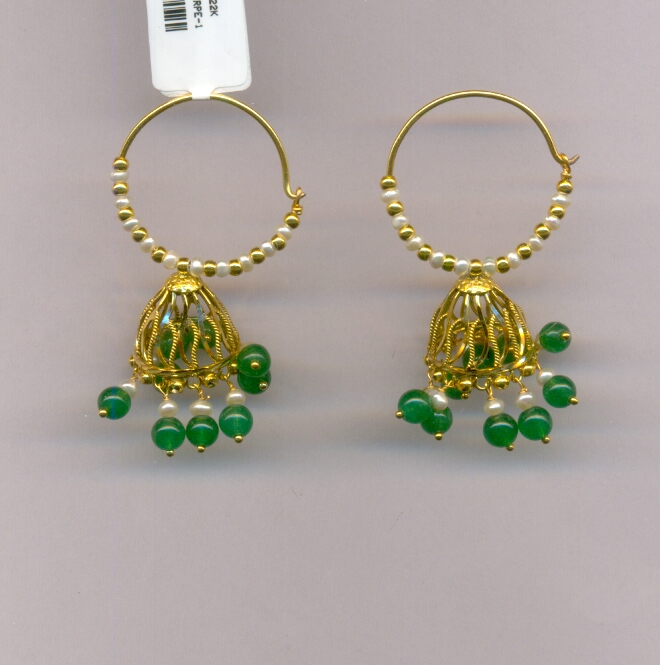 GOLD EARRING PLAIN EXCLUSIVE