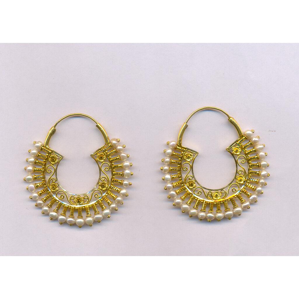 GOLD EARRING PLAIN EXCLUSIVE