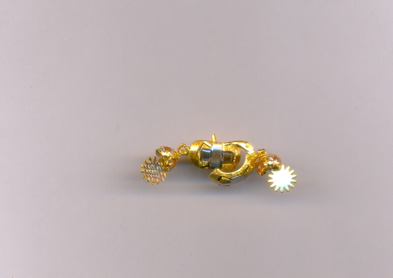 GOLD EARRING PLAIN EXCLUSIVE