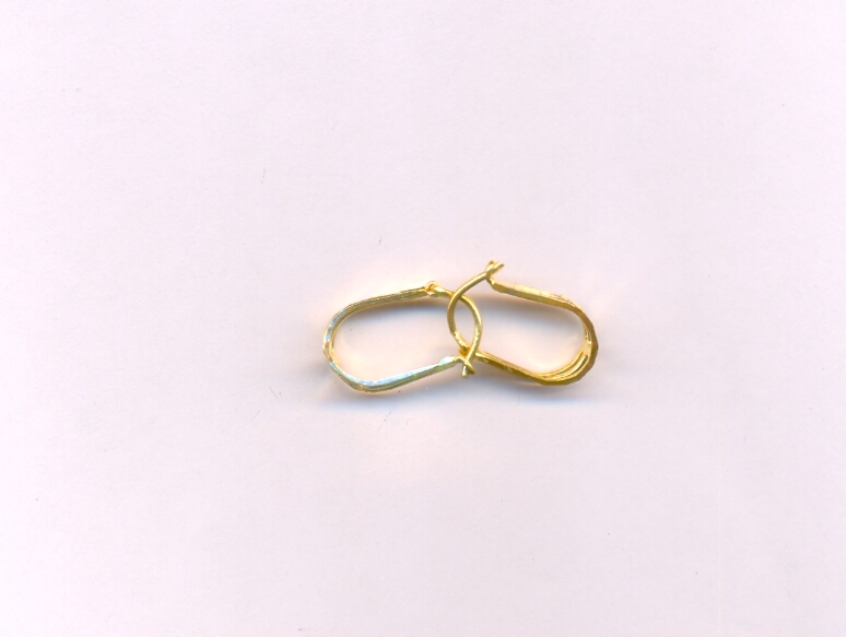 GOLD EARRING PLAIN EXCLUSIVE