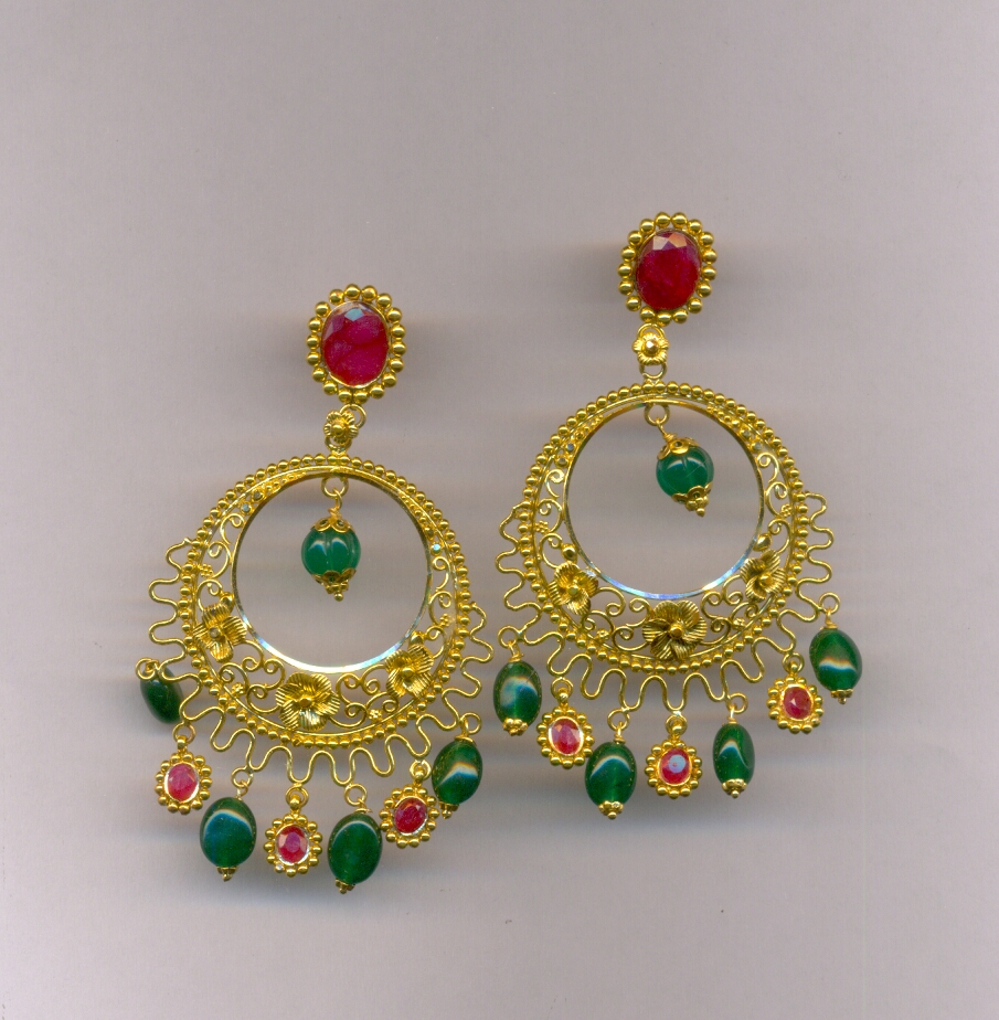 GOLD EARRING PLAIN EXCLUSIVE