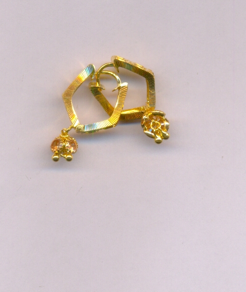 GOLD EARRING PLAIN EXCLUSIVE