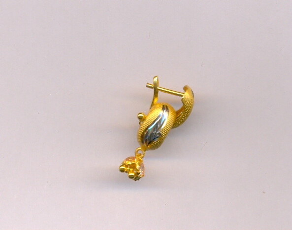 GOLD EARRING PLAIN EXCLUSIVE