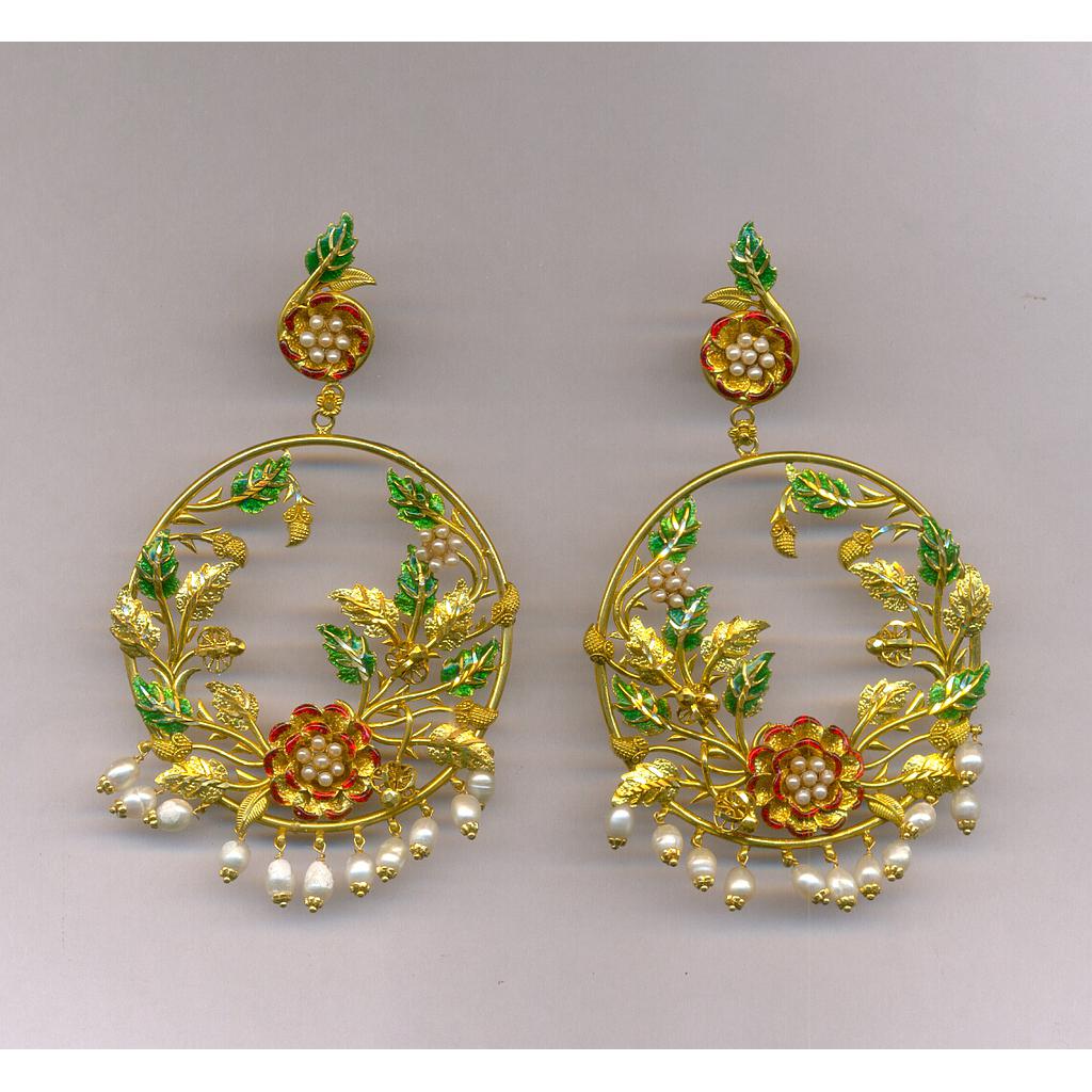 GOLD EARRING PLAIN EXCLUSIVE