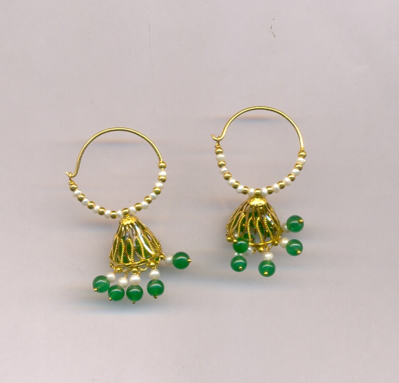 GOLD EARRING PLAIN EXCLUSIVE