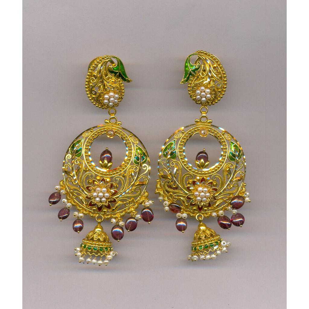 GOLD EARRING PLAIN EXCLUSIVE
