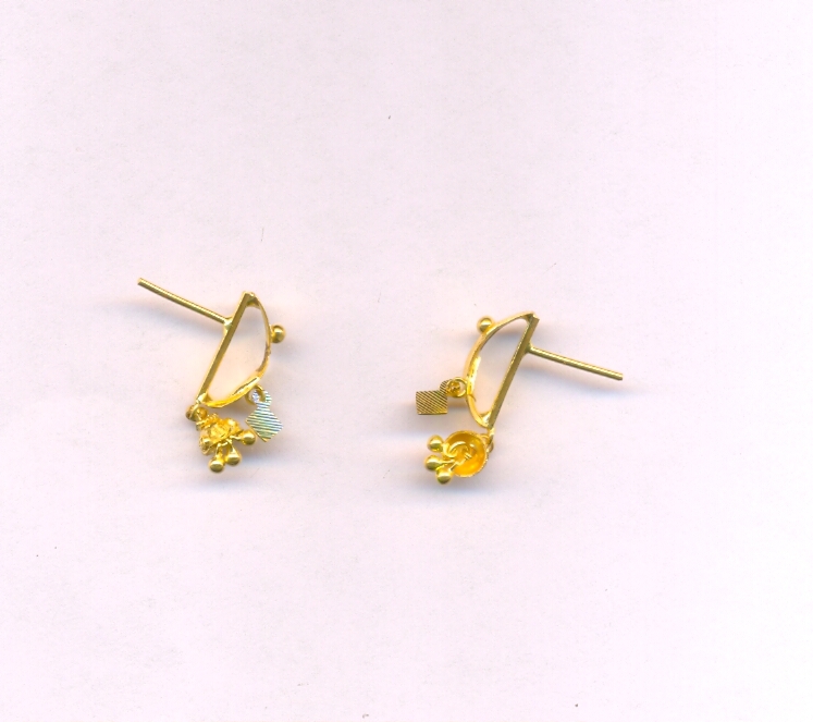 GOLD EARRING PLAIN EXCLUSIVE