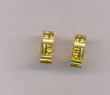 GOLD EARRING PLAIN FANCY