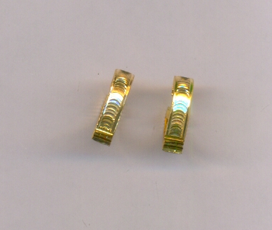GOLD EARRING PLAIN FANCY