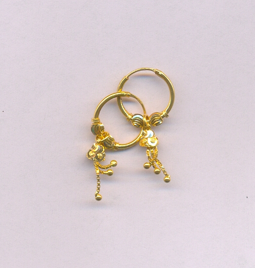 GOLD EARRING PLAIN GENERAL