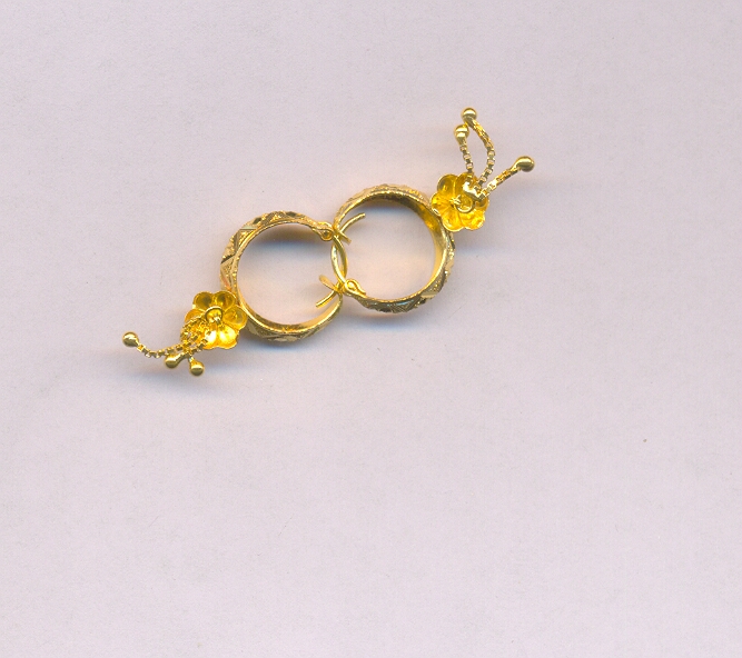 GOLD EARRING PLAIN GENERAL