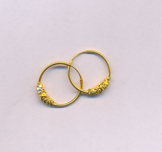 GOLD EARRING PLAIN GENERAL