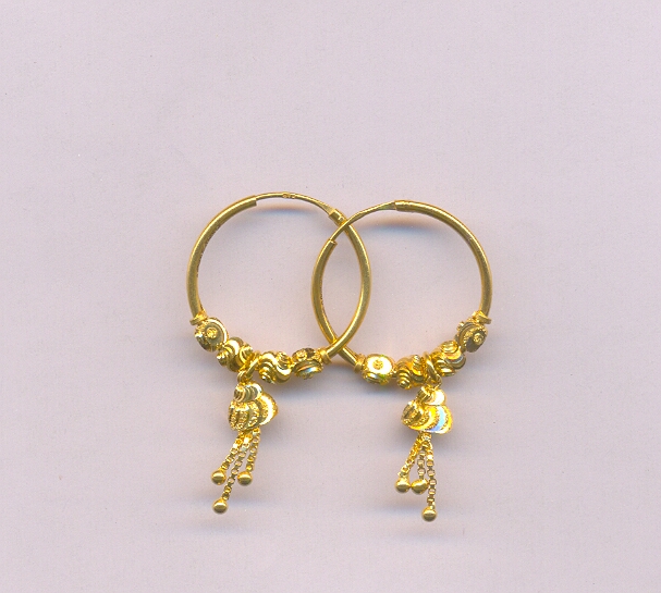 GOLD EARRING PLAIN GENERAL