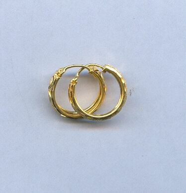 GOLD EARRING PLAIN GENERAL