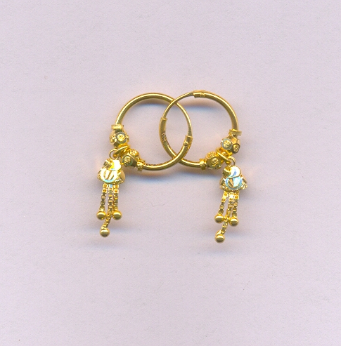 GOLD EARRING PLAIN GENERAL