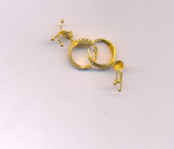 GOLD EARRING PLAIN GENERAL
