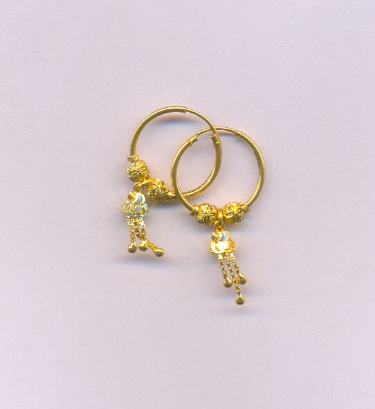 GOLD EARRING PLAIN GENERAL