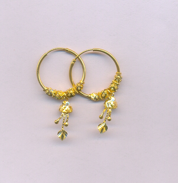 GOLD EARRING PLAIN GENERAL