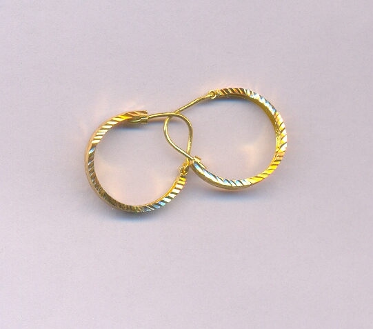 GOLD EARRING PLAIN GENERAL