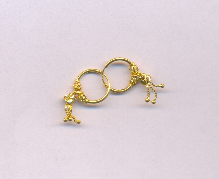 GOLD EARRING PLAIN GENERAL