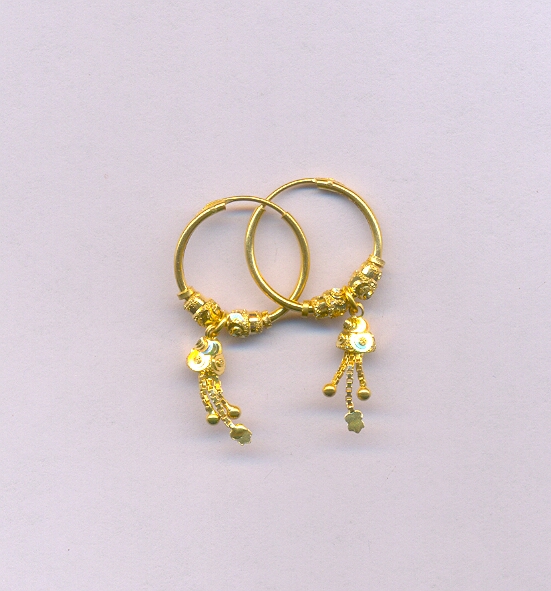GOLD EARRING PLAIN GENERAL
