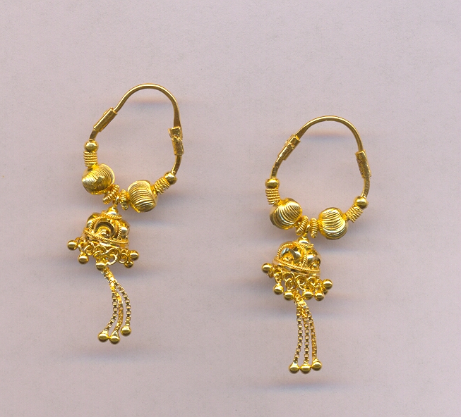 GOLD EARRING PLAIN GENERAL