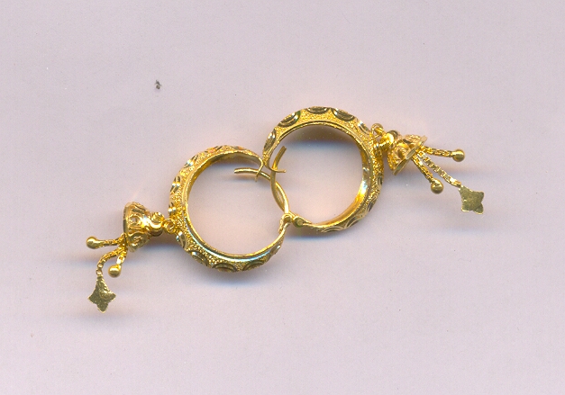 GOLD EARRING PLAIN GENERAL