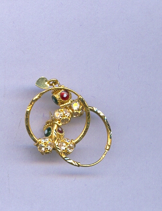GOLD EARRING PLAIN GENERAL