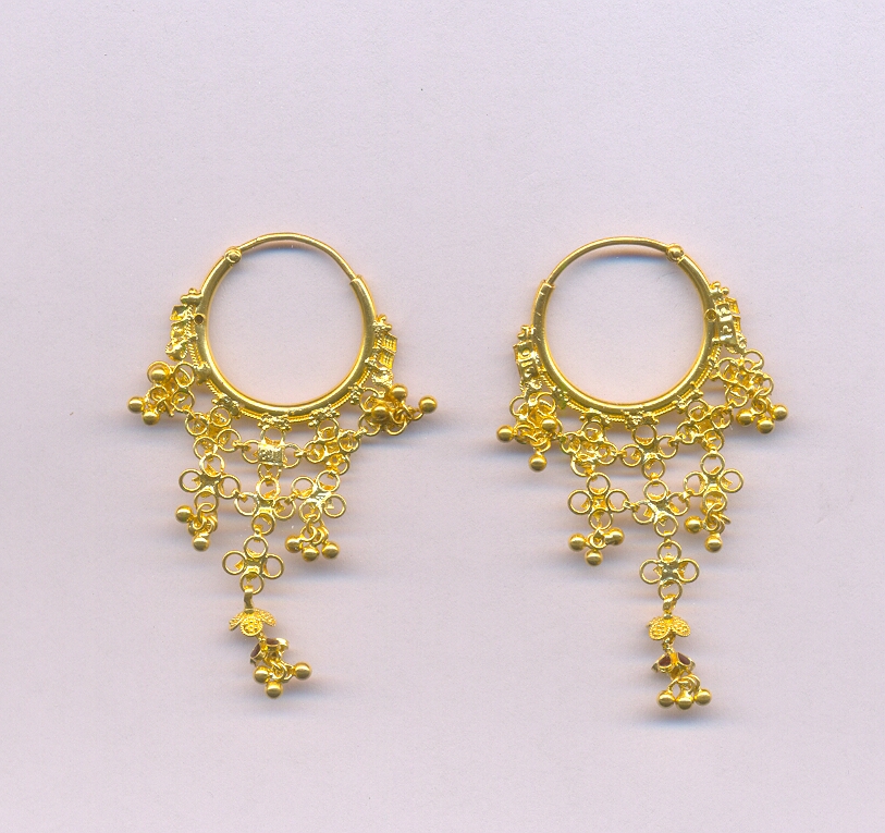 GOLD EARRING PLAIN GENERAL