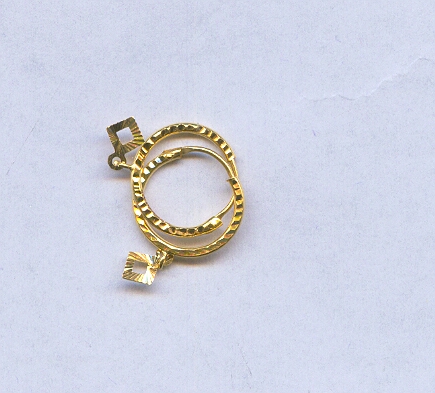 GOLD EARRING PLAIN GENERAL