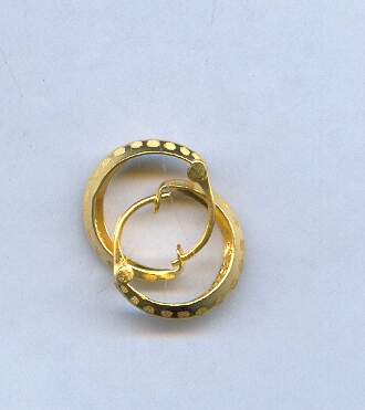 GOLD EARRING PLAIN GENERAL