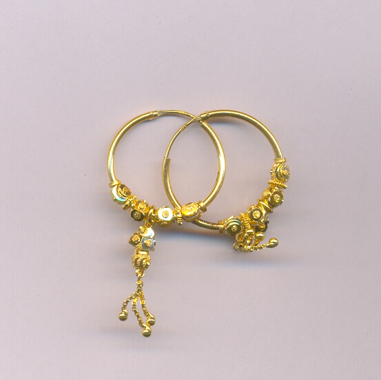 GOLD EARRING PLAIN GENERAL