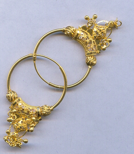 GOLD EARRING PLAIN GENERAL