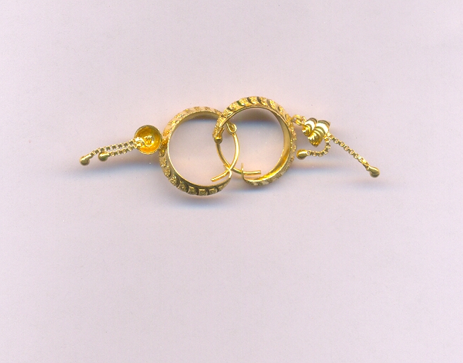 GOLD EARRING PLAIN GENERAL