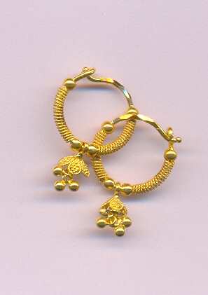 GOLD EARRING PLAIN GENERAL
